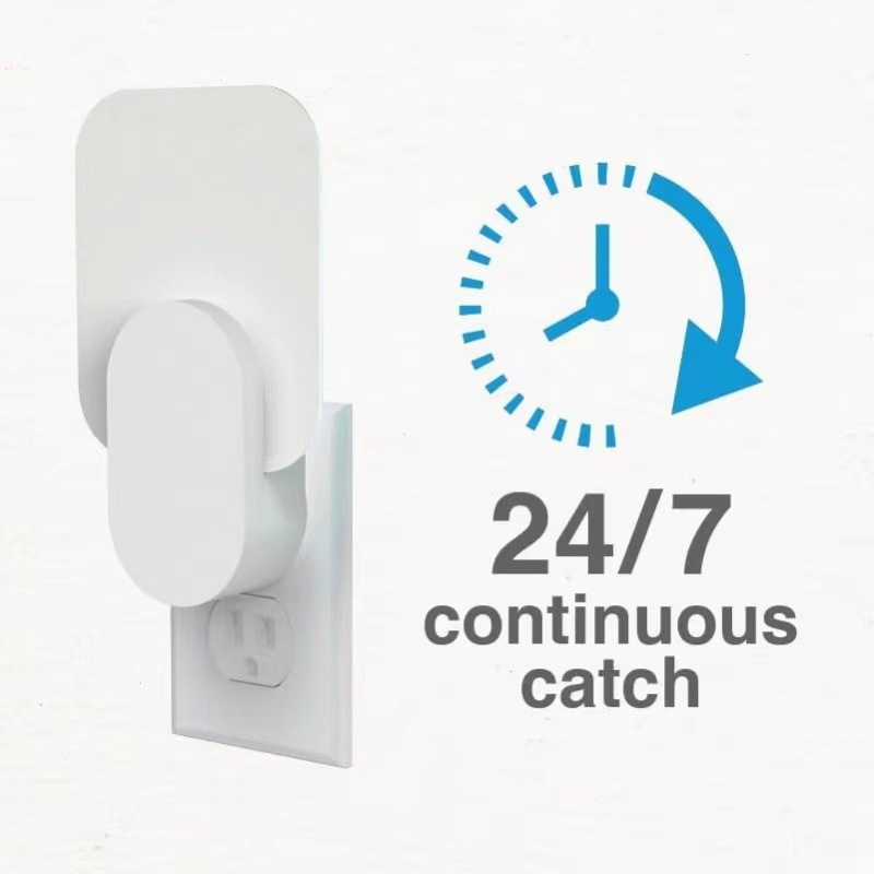 Nuevo asesino de mosquitos pegajoso transfronterizo, trampa de insectos voladores de inserción directa, gusano volador doméstico de mascotas, mosca de la fruta, atrapador de mosquitos