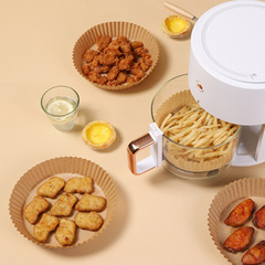 Meliya air fryer paper plate special paper household oil-absorbing paper holder food grade barbecue baking paper department store wholesale