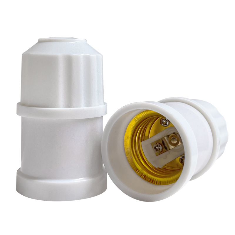 Portalámparas Redondo E27 al por Mayor, Portalámparas Colgante con Rosca, Base de Lámpara de Superficie, Lámpara LED, Accesorios para Lámparas LED Empotradas, Accesorios de Iluminación