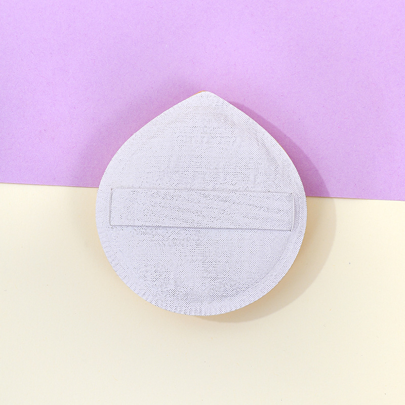 Personalizado de alta gama 100 puntos soplo de polvo de algodón de azúcar bomba Q no come polvo, esponja de maquillaje de poliuretano de doble uso húmedo y seco cojín de aire