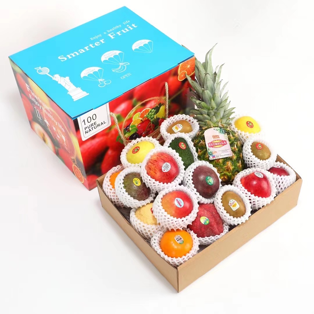 广州江南批发直发【顺丰】混搭新鲜水果礼盒应季组合10斤国产苹果