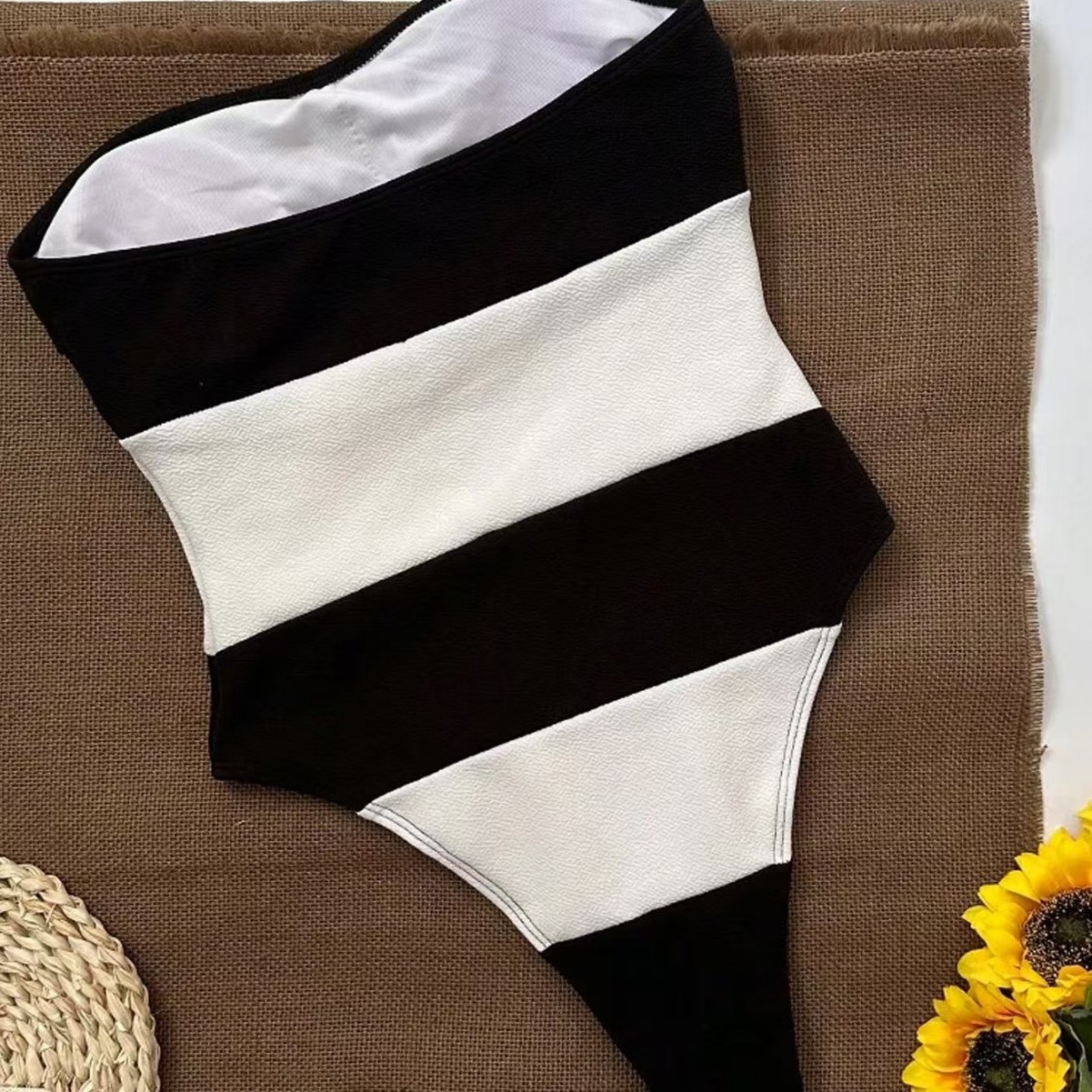 Women's Clothing High Waisted Bikini Bandeau Top 26 Multi Color Sexy Beach Swimsuit For Women Quick Drying One Piece Bestseller_voghion.com