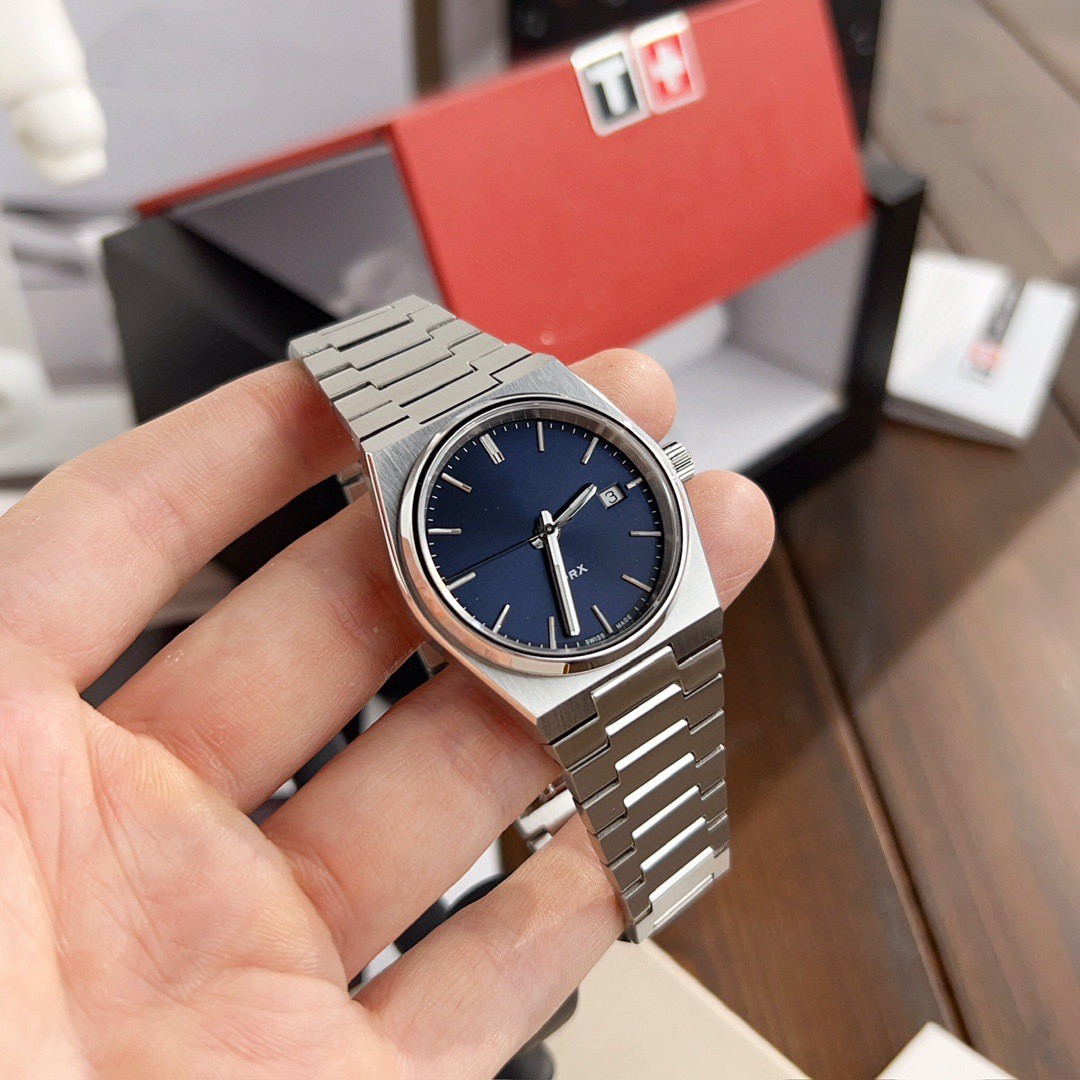 Tianjia Prx Super Player Luminous Solid Steel Quartz Waterproof Men's Watch