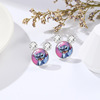 Cross -border cartoon Starborn Baby Stick Time Gem Studge Stitch Mickey Mickey Head Style Earrings