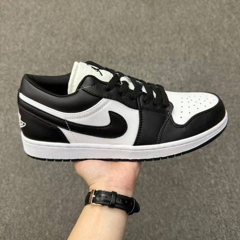 ジョーaj1純元パンダ影灰北カード青フックdunk白黒足指男女低助レジャー板|undefined
