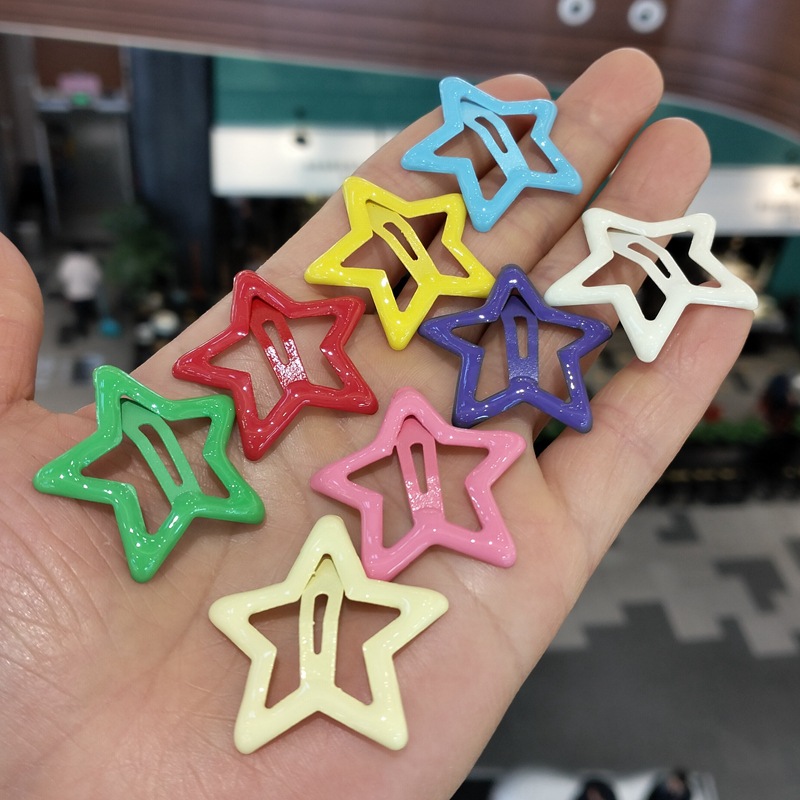 Bolalar uchun dopamine clips chog'i yoqimli kichik clips bang clips qiz yulduz BB clips