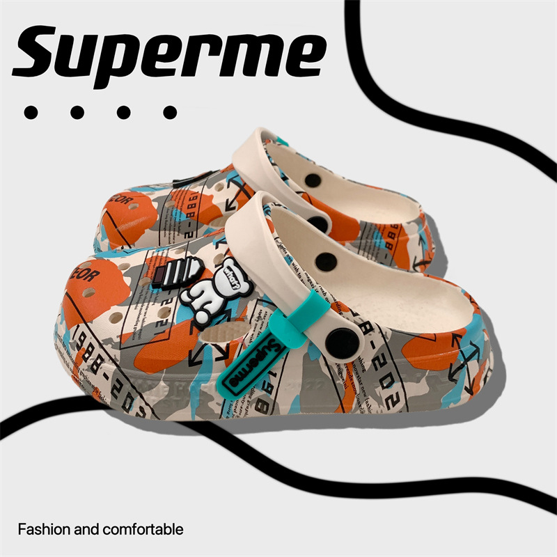 Zapatos transfronterizos para hombres de verano 2025 nuevos zapatillas antideslizantes interiores con base gruesa transpirable