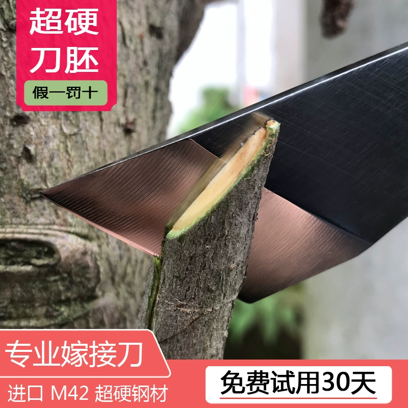 Нож для прививки, нож для прививки почек из специальной стали для фруктовых деревьев, специальный садовый немецкий острый стальной нож ручной работы, японский импортный нож для резки дерева специального класса