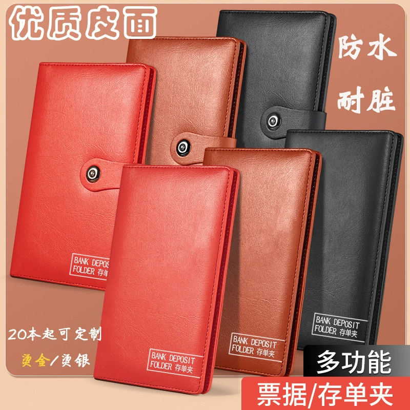Банковский депозит квитанция хранения Книга чек проект депозит Билл держатель квитанция депозит квитанция Коллекция Книга многофункциональный бумажник