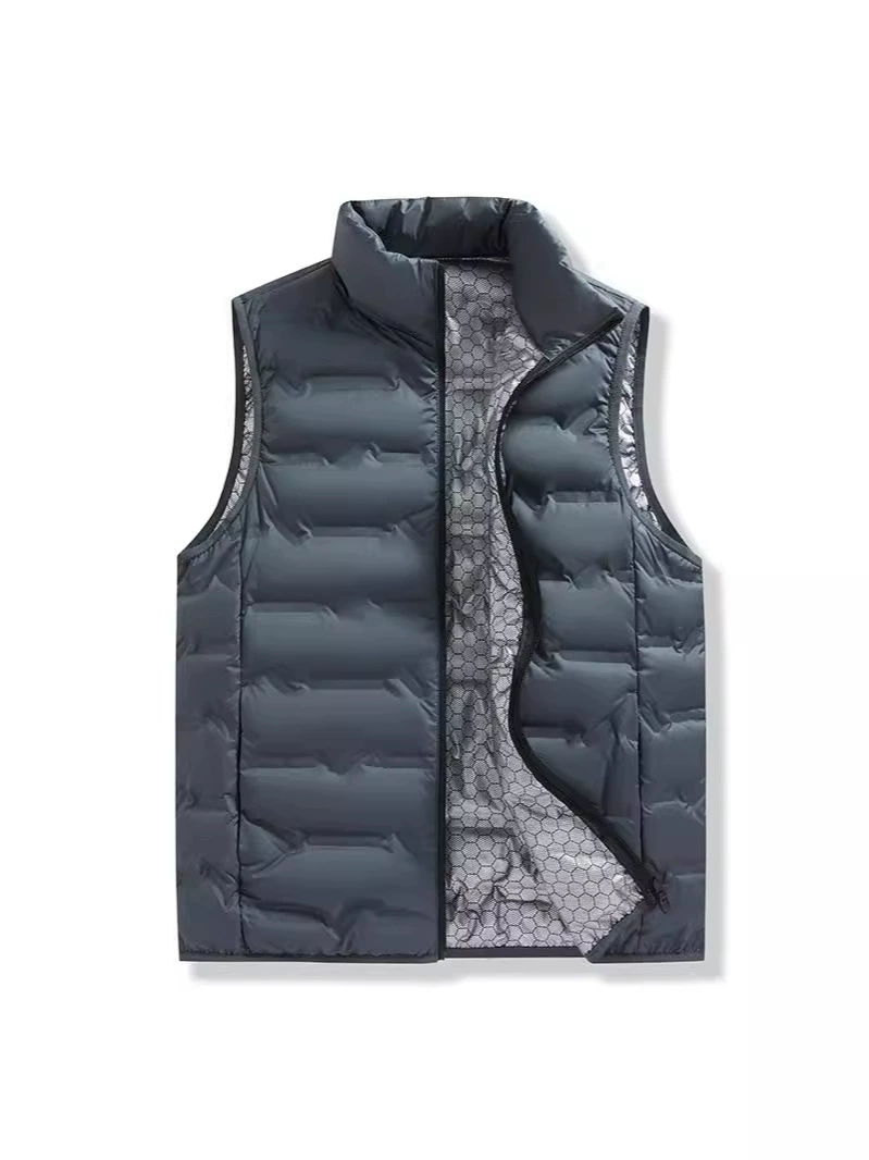 Пальто безрукавка демисезон с наполнителем из пуха, корейская oversize спортивная куртка, без рукавов, теплая легкая