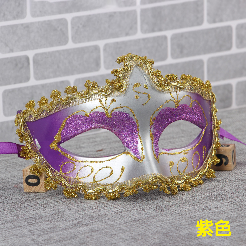 圣诞节舞会羽毛面具化妆舞会装扮道具舞会假面派对装扮面罩道具|undefined