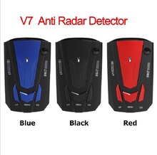 V7外贸电子狗 汽车流动雷达测速仪 车载电子狗汽车测速器中英俄文