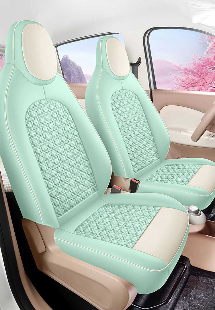 25 Models of Wuling Mini Seat Covers, Four-Door Version Special Car Seat Covers, Fourth Generation Hongguang Ev Mini Four-Season Car Seat Cushions