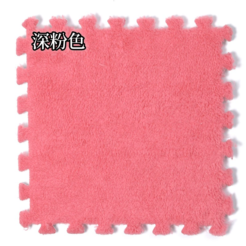Ковровая плитка напольная, 30×30 см (толстая), гостиная и спальная комната, однотонные варианты цвета