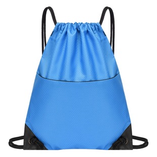 Football pattern Oxford cloth sports drawstring backpack printing logo waterproof drawstring bag drawstring bag printing basketball backpack