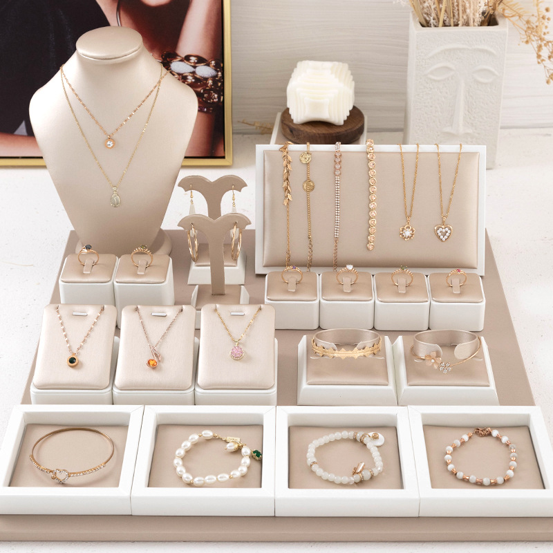 Jewelry display props live necklace hanger bracelet tray bracelet display stand ring jewelry display props
