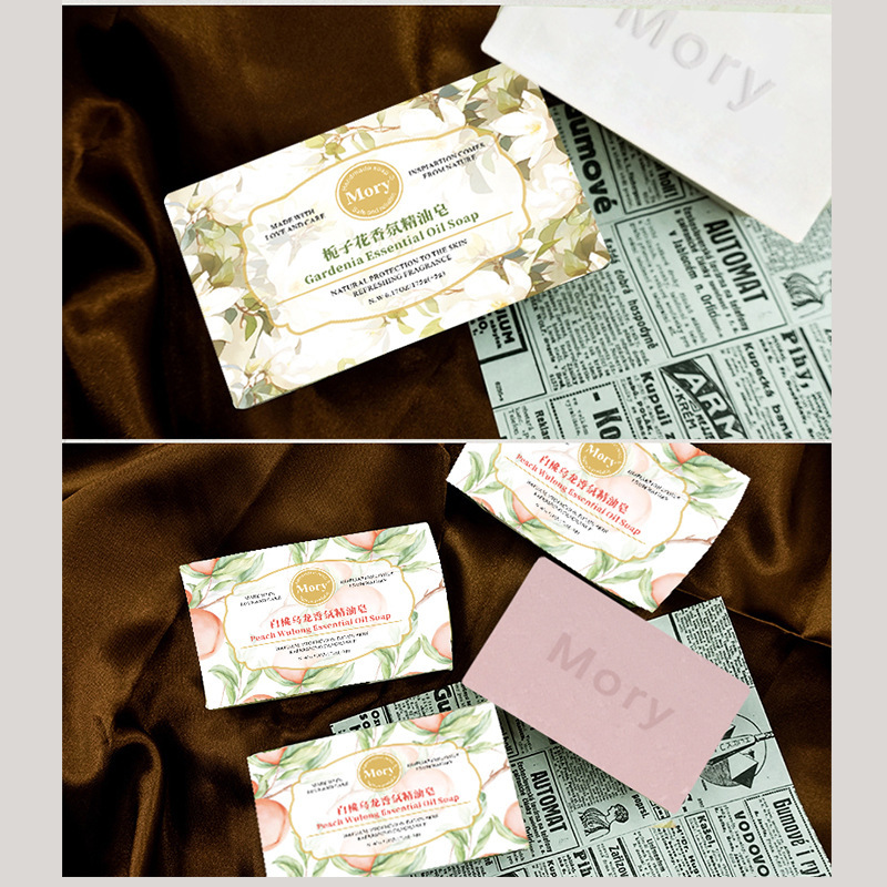 【婚慶禮品批發】Mory梔子花香氛手工皂法式白桃伴手禮品皂175g