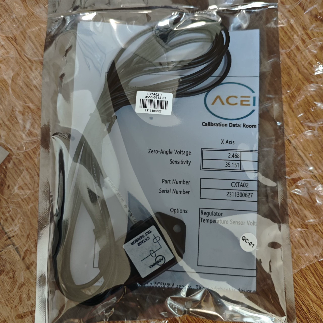 Датчик наклона CXTA02-T Двухосевой датчик наклона CXTA02