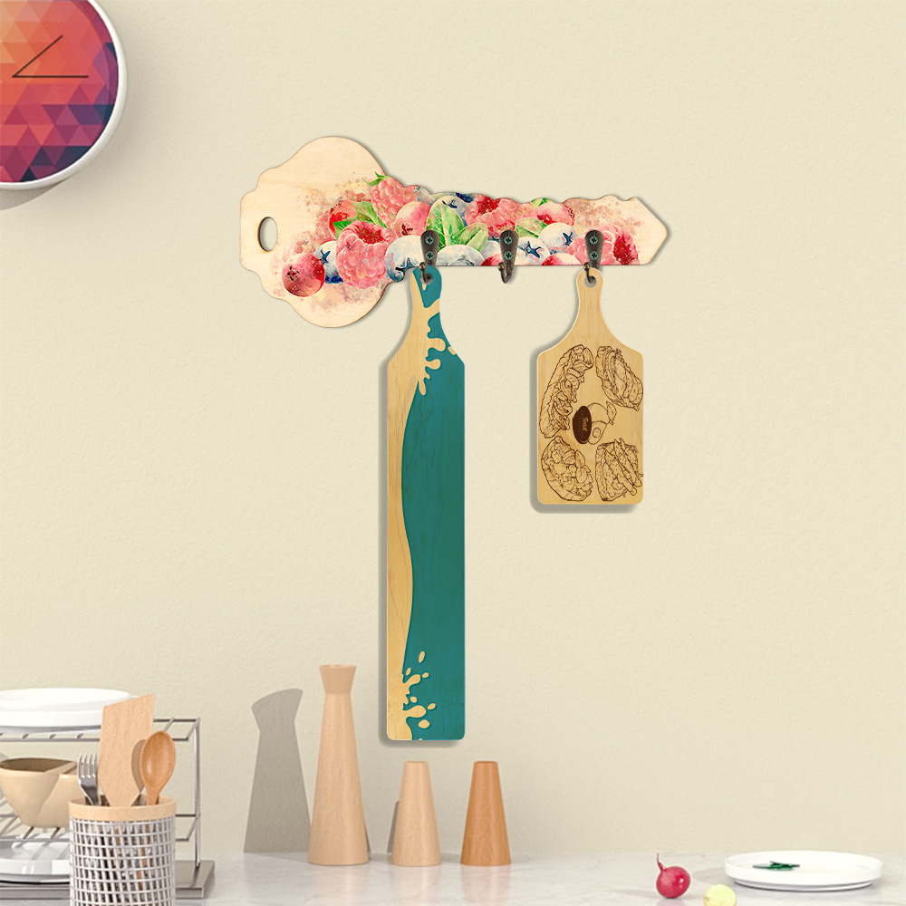 Ventas directas de fábrica de madera contrachapada de sublimación de queso tablero de queso doméstico portátil al por mayor