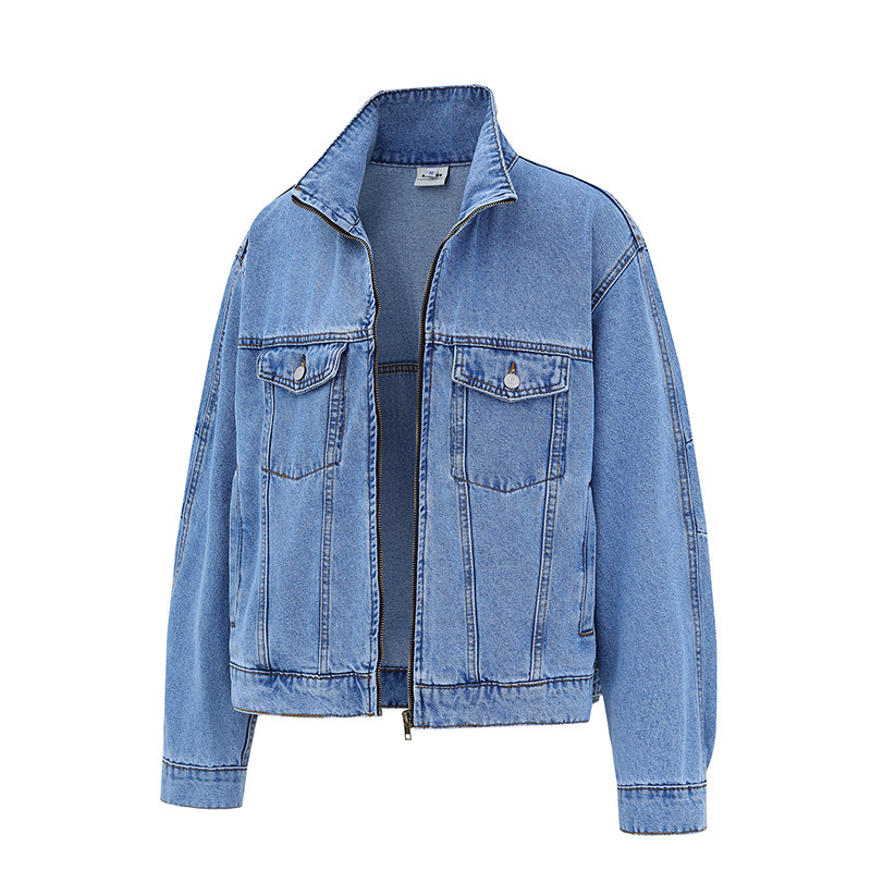 Autumn retro trend denim men's jacket