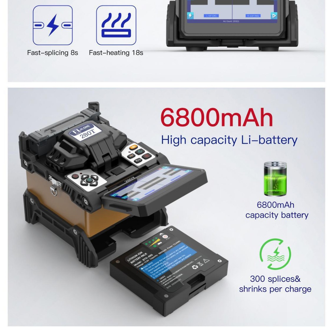 KL-280T High Quality and Stable KL-300T Jilong fusion Splic