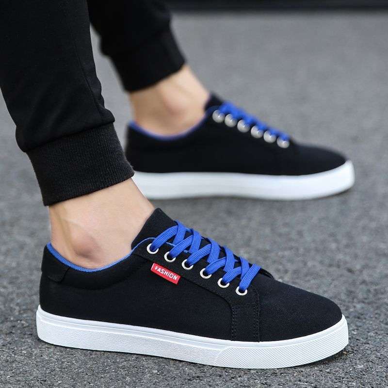 断码春季男鞋夏季休闲百搭透气帆布鞋超轻薄男士布鞋学生板鞋