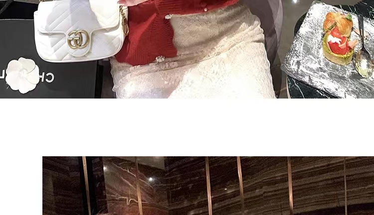 A new Japanese school-style, stylish and youthful knitted cardigan with a three-dimensional beaded floral sweater coat for women in the autumn of 2022 pic 26