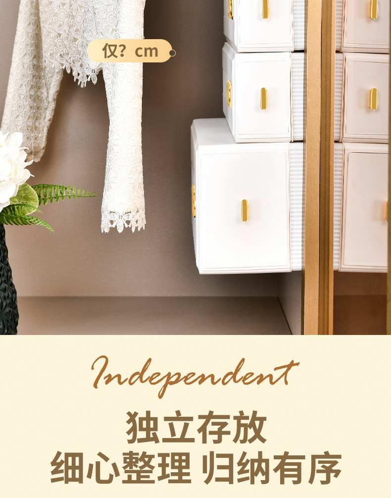 新款内衣收纳盒壁挂抽屉式