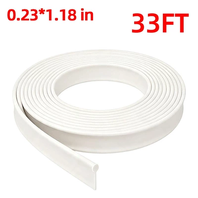 camper rubber strip, roof – Avtomobil səs izolyasiya zolaqları - white-10m-33ft