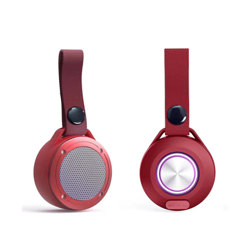 Cross-border Bluetooth audio outdoor wireless small speaker led mini small audio waterproof portable gift Bluetooth speaker