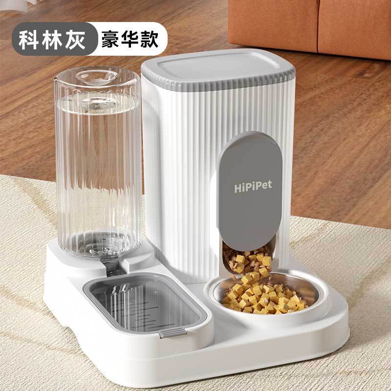 Alimentador automático de agua potable para mascotas, dispensador de agua para gatos, cuenco para gatos, cuenco para perros, cuenco de cerámica, acero inoxidable, utensilios para comer, suministros para perros
