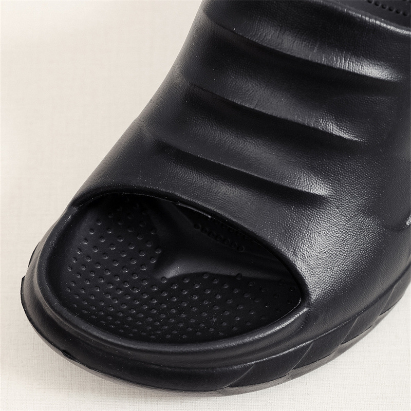 Νέες παντόφλες με ψηλοτάκουνα, μοντέρνα κορεατική έκδοση, αντιολισθητικές, με χοντρή σόλα για την παραλία, ευέλικτες στη μόδα_voghion.com