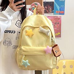日系小号书包女生学生简约百搭少女学院风迷你双肩包轻便背包批发