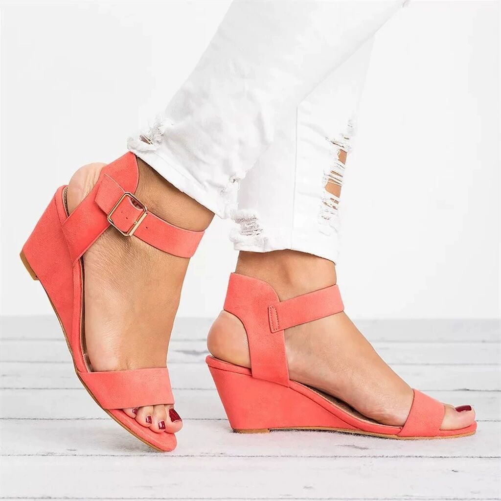 Women's Casual Solid Color Open Toe Roman Sandals display picture 7