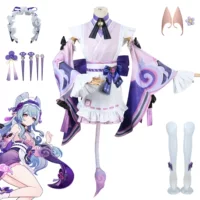 漫多 Genshin Impact Yue Ruixi cosplay costume Genshin Impact Qiu Sha Sentou Dreams Yue Ruixi cosplay animation costume