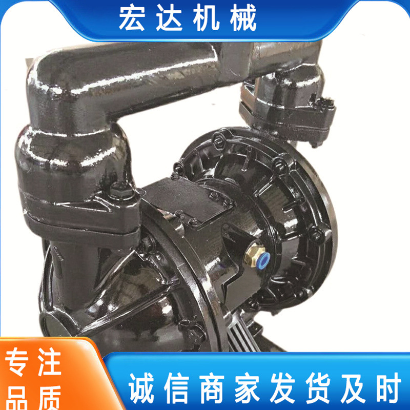 矿用气动隔膜泵 BQG1350/0.1 口径4寸 流量1350L/min 70m 0.1MPa