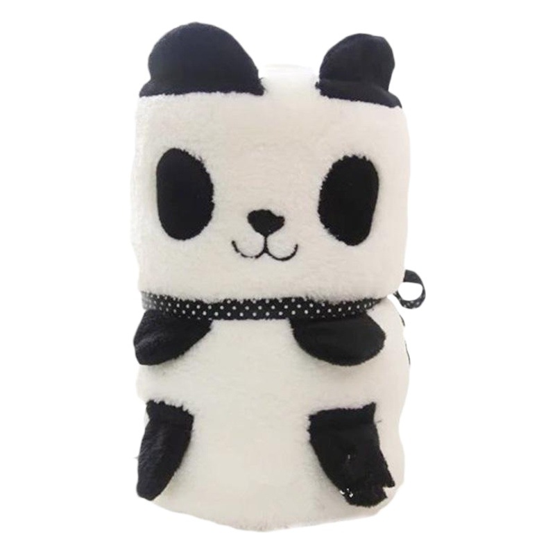 Venta al por mayor manta de rollo de niños lindo animal franela manta de niños portátil de dibujos animados creativos aire acondicionado almuerzo descanso manta de pollo