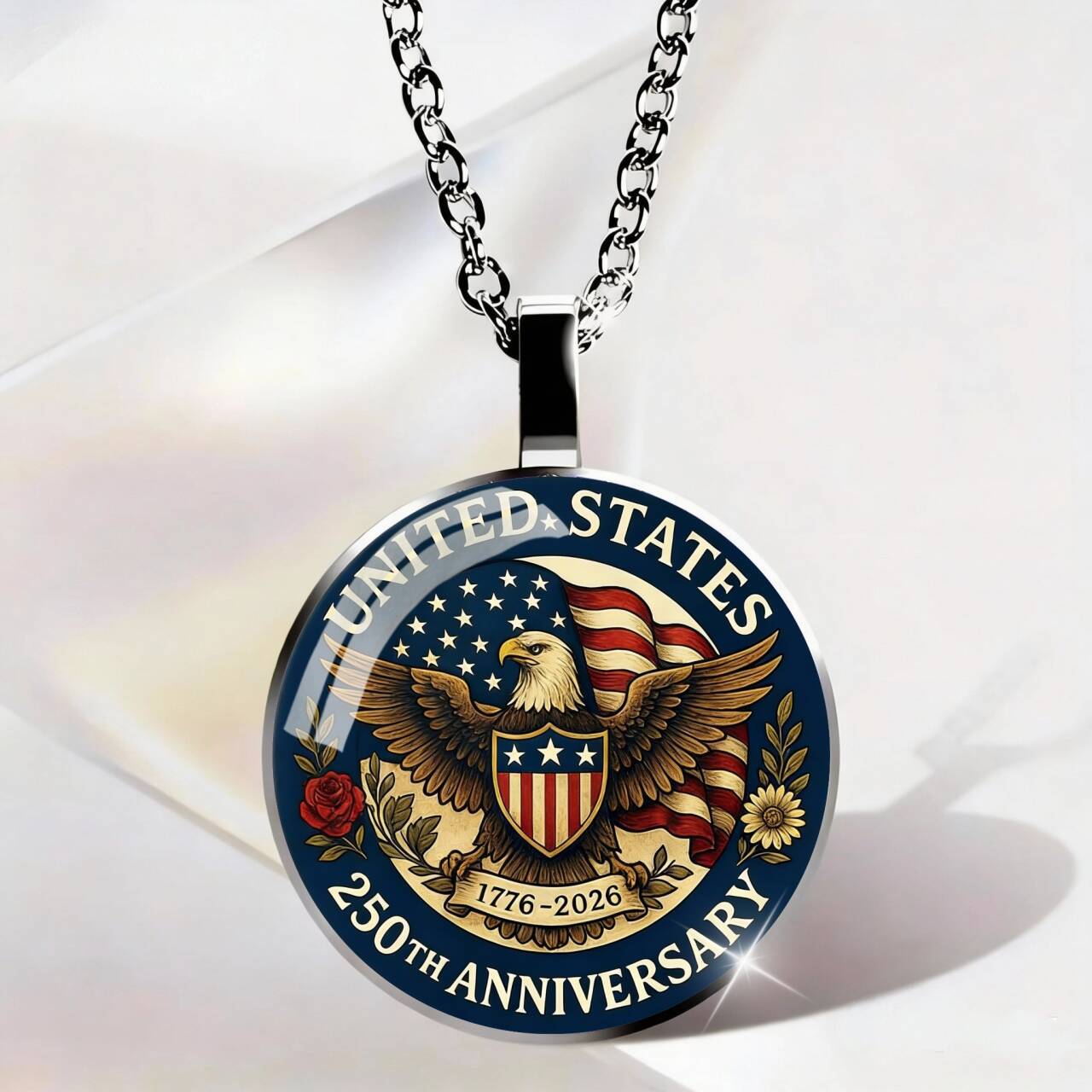 sophisticated retro design pendant