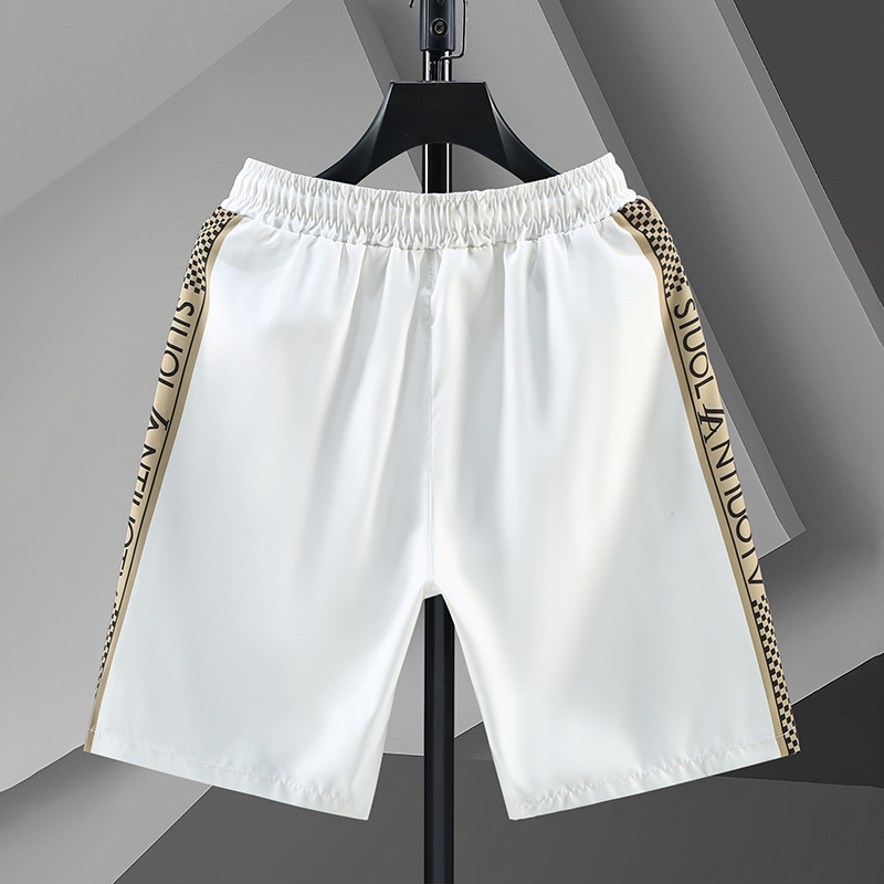 Short de sport court pour hommes, vêtements de plage, décontracté, course à pied, pantalon droit, tendance, été_voghion.com