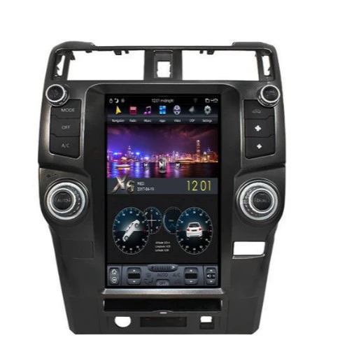 Подходящее для Toyota Super Fighter 2009-2019 вертикальный экран превышение Toyota 4 Runner PX6