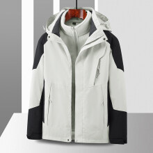 23 otoño y invierno nuevo al aire libre explosión hombre y mujer vestir pareja 3 en 1 a prueba de viento dos piezas fábrica de chaqueta al por mayor