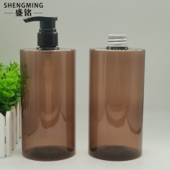ペットローションボトル 500ML—1000ML ブラウンシャンプーボトル 大容量シャワージェル空ボトル コンディショナーボトル