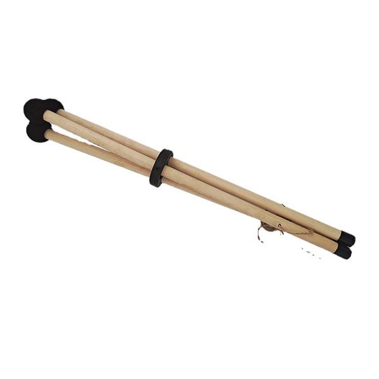 Estante de tambor hueco plato de mano estante de madera estante de tambor plegable estante de tambor de mano soporte de madera maciza estante de tambor portátil soporte de juego al por mayor