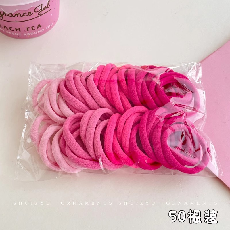 Ligas Elásticas Desechables para Cabello de TPR, Alta Elasticidad, para Niños y Mujeres