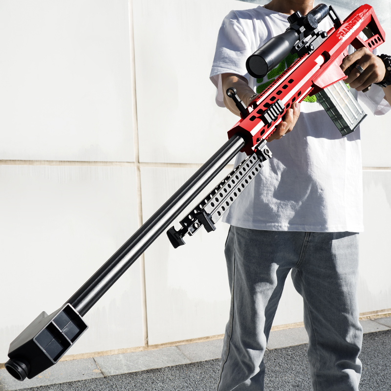 Big soft bullet, shotgun, toy, realistic sniper rifle for boys
