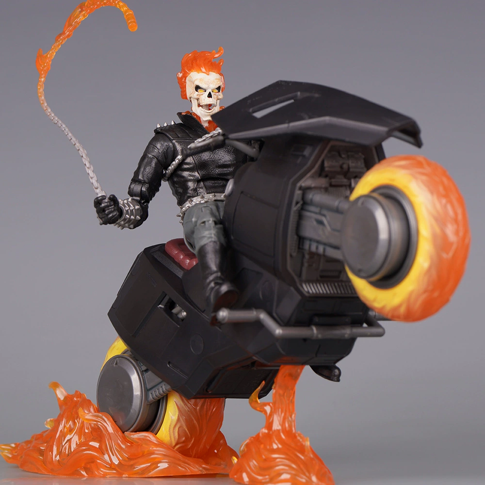 ML85th Anniversary Series Ghost Rider и мотоциклетный колесный транспорт 6inch фигурка ручная модель набор украшений