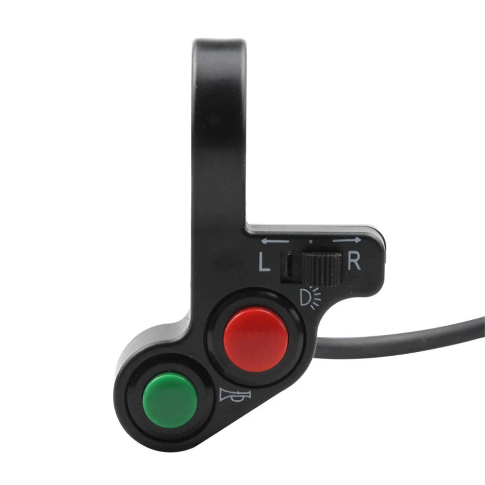 Мотоцикл электромобиль модифицируют трехфункциональный переключатель рулевой лампы динамик фар три и один переключатель