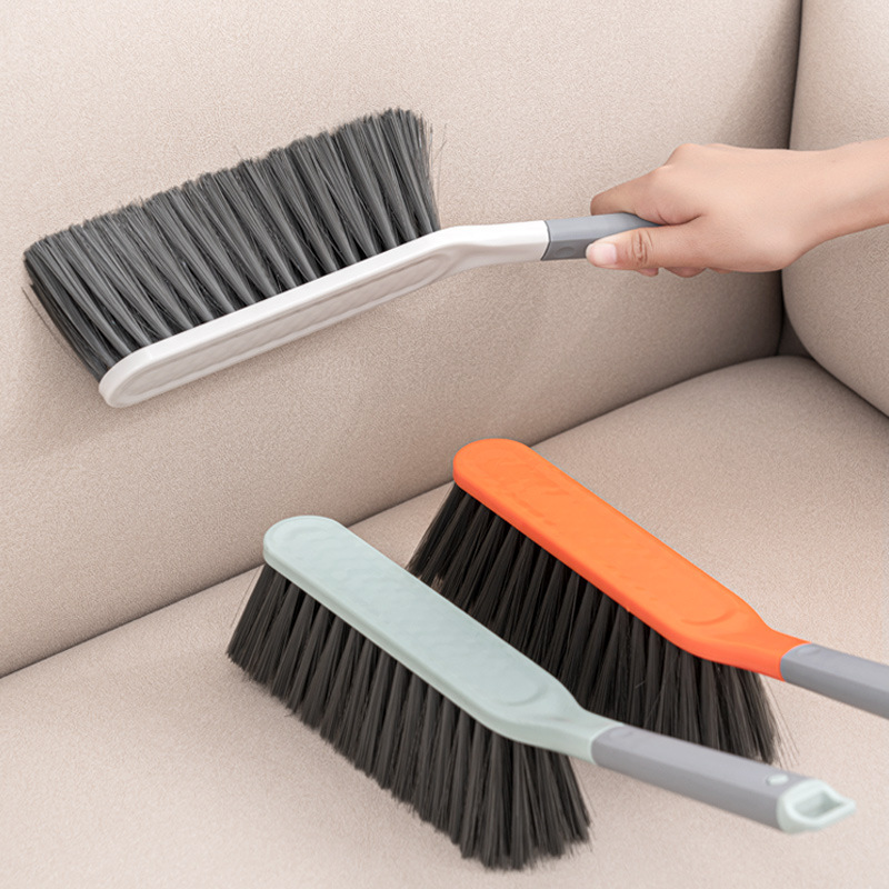 Bed Sweeping Brush Household Bedroom Cleaning Supplies Long-Handled Sofa Carpet Dust Removal Soft-Bristled Brush Bed Broom Home