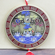 全铜山海镇摆件室外八卦图八卦镜凸镜大门室内挂件山海镇天官赐福