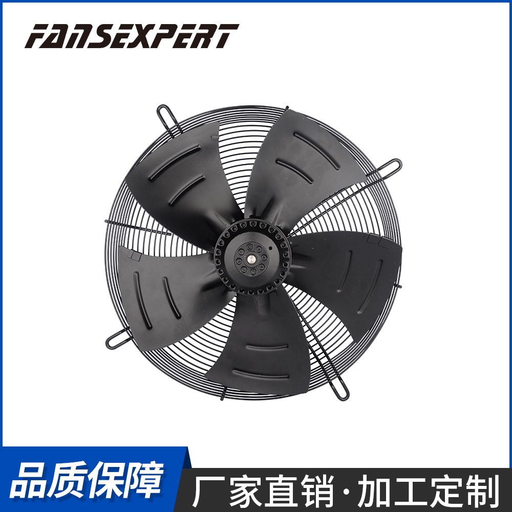 厂家直供AC交流轴流风机 圆形网罩式低噪音通风散热冷却风机